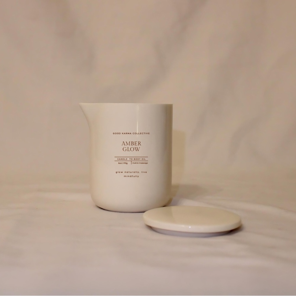 2-in-1 Massage Candle – Melts Into Body Oil - 6 scent options